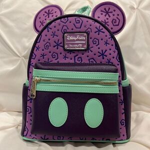 Loungefly X Disney Parks Mickey Main Attraction Mad Hatter Alice in Wonderland